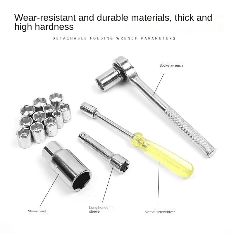 Coffret Clés à Douilles Combinées Aiwa Original – 40 Pièces Polyvalentes