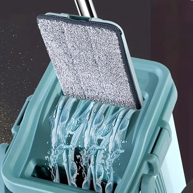 Balai Magique 360° – Nettoyer Sans Effort, Sans Mains Mouillées !