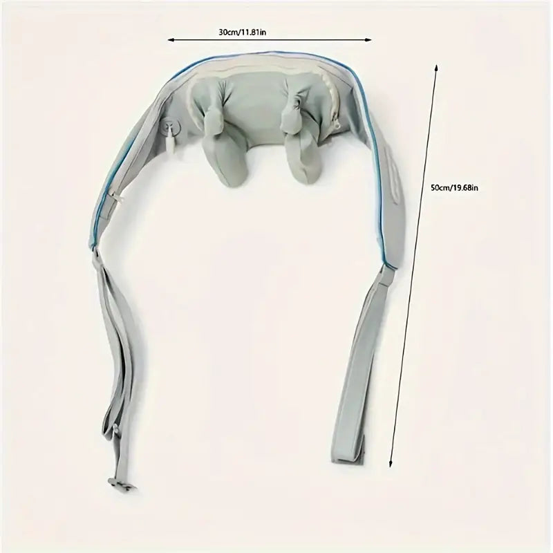 Châle de massage cervical électrique, sans fil, aste, portable, métropolitain, pétrissage du cou, masseur chaud,