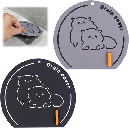 3 Couvercles de drain en silicone 15,5x14 cm
