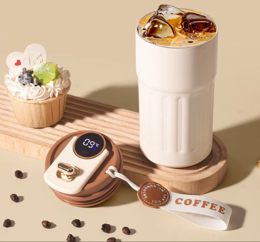 Tasse Isotherme avec Affichage LED de Température