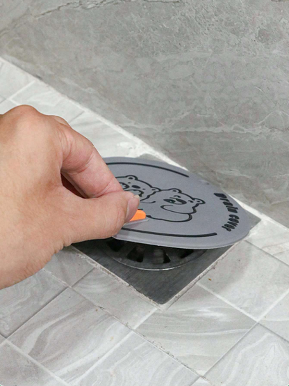 3 Couvercles de drain en silicone 15,5x14 cm