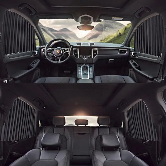 4 Pare-Soleil Magnétique pour Voiture