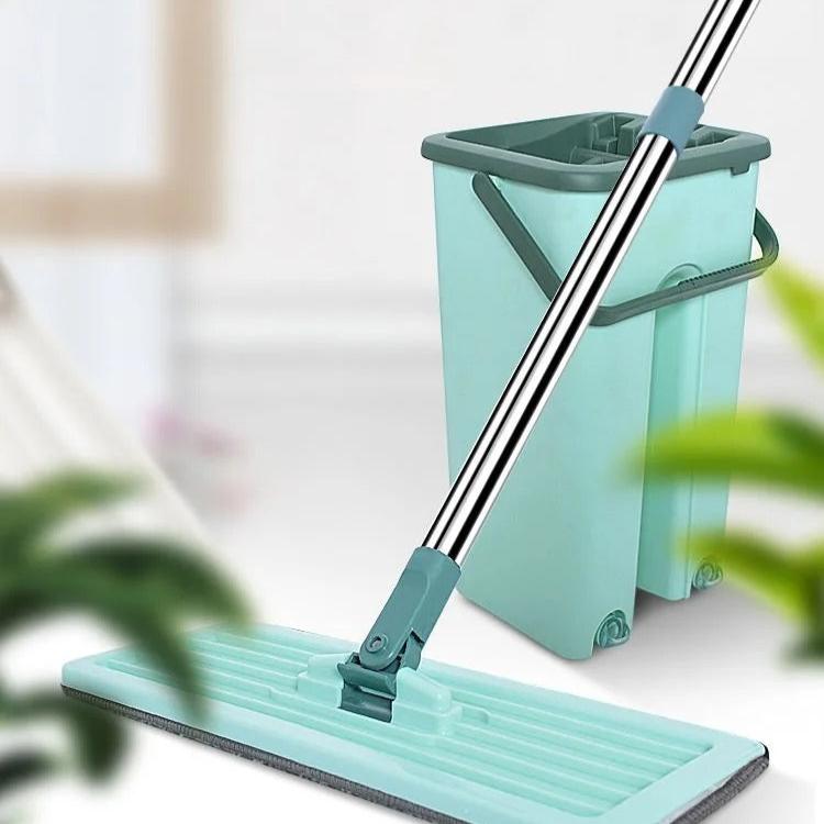 Balai Magique 360° – Nettoyer Sans Effort, Sans Mains Mouillées !