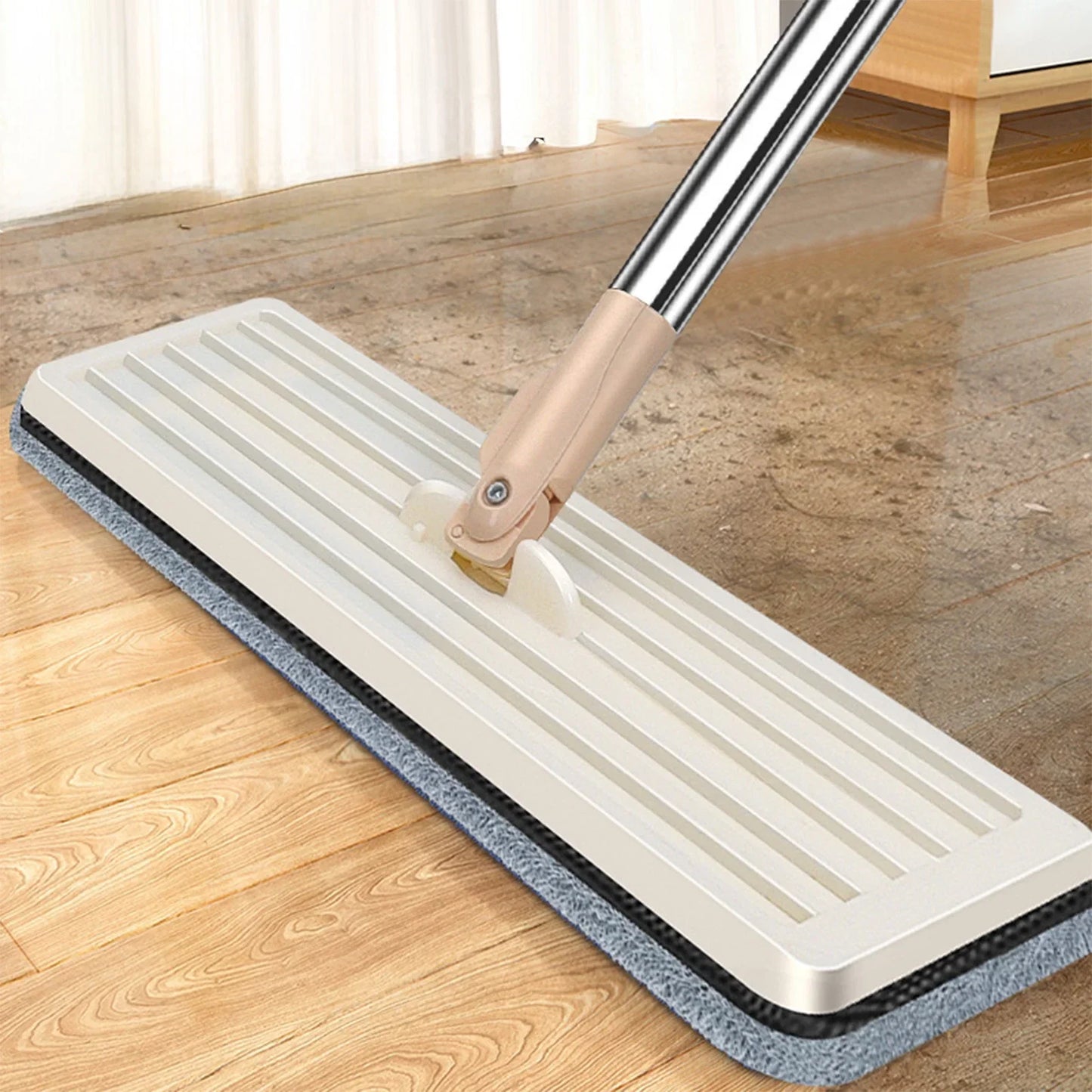 Balai Magique 360° – Nettoyer Sans Effort, Sans Mains Mouillées !