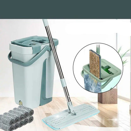 Balai Magique 360° – Nettoyer Sans Effort, Sans Mains Mouillées !